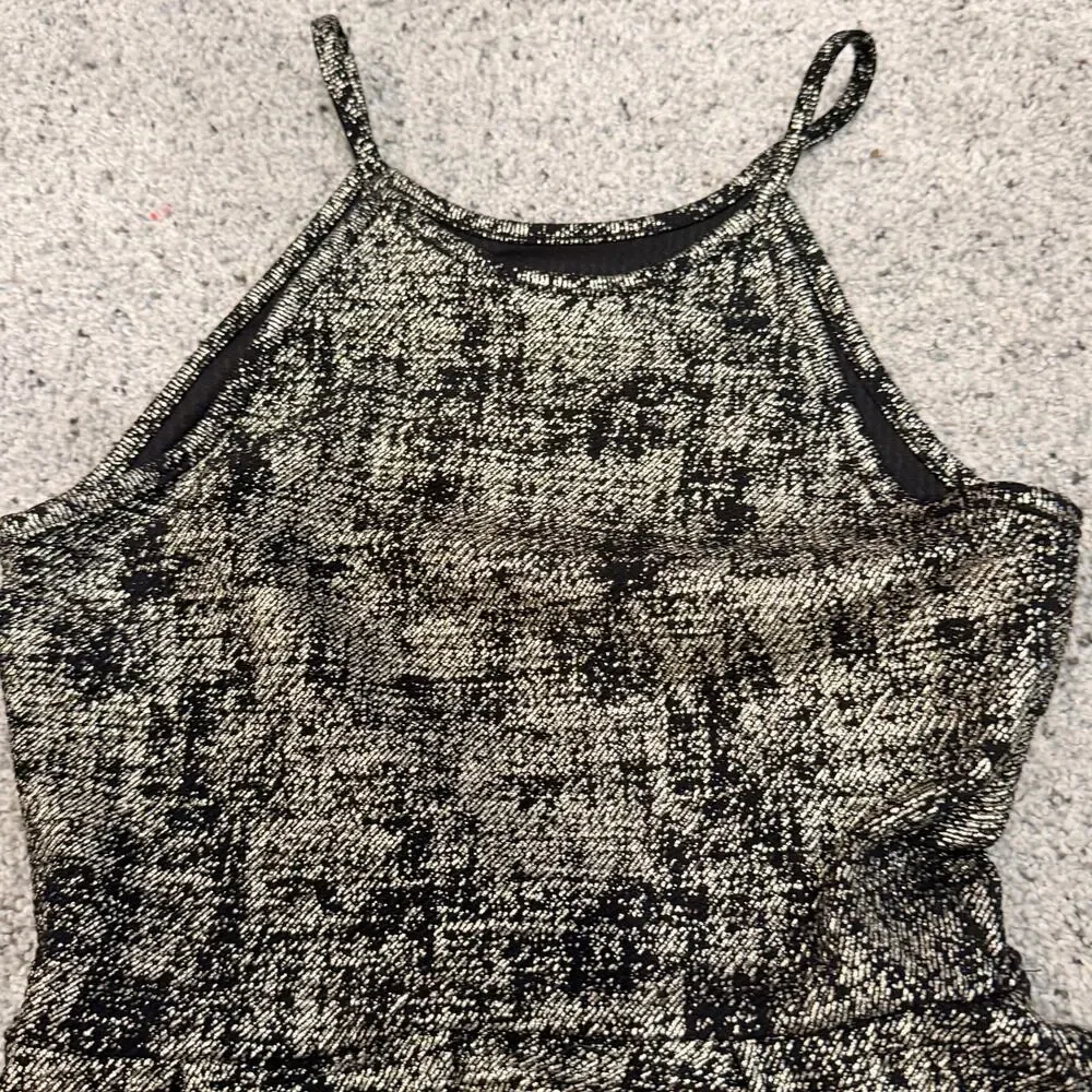 Semi formal dress racerback junior girls xsmall 10/12 skater emo glam party